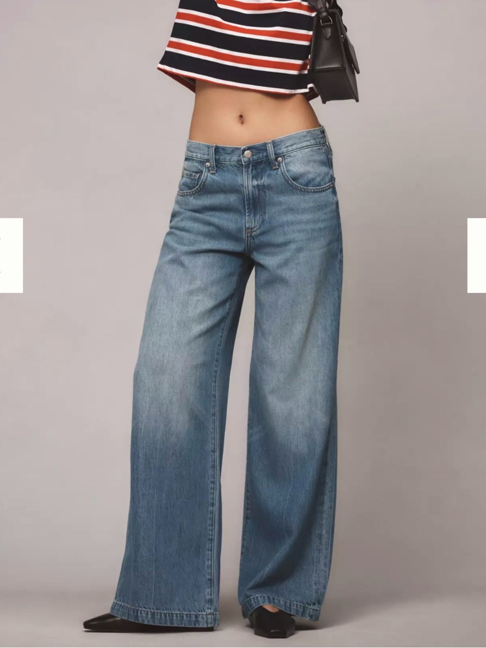 NWOT Pistola Jadyn Low-Slung Palazzo Jeans